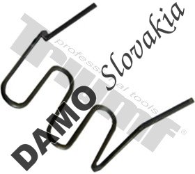 Zatavovacia spinka predlomená vlnitá 0,7 mm, 5 bodov, vysoká 100 ks v balení