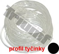 Tyčinka polyuretánová číra OE 3 mm, 4,5 m