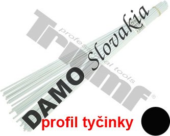 Tyčinka biela OE 3 mm, 9 m