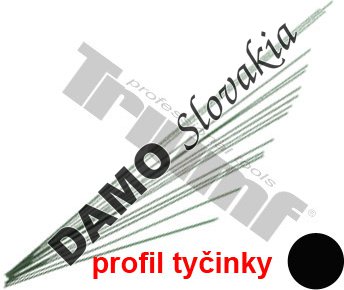 Tyčinka polyetylénová zelená, OE 3,0 mm, 4.5m