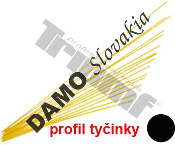 Tyčinka polyetylénová žltá, OE 3,0 mm, 4.5 m