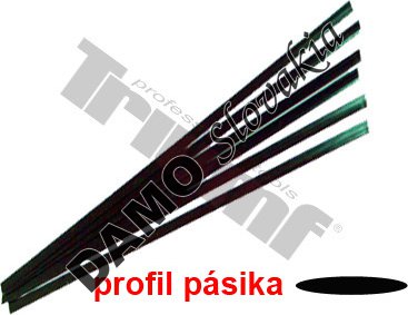 Pásik polyetylénový zelený,  1.5 m