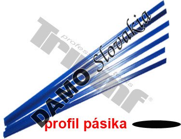 Pásik polyetylénový modrý,  1.5 m