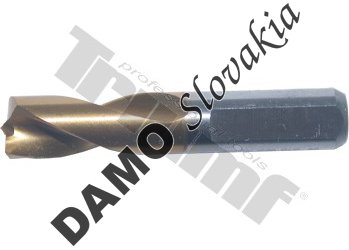 Vrták na bodové zvary 8 x 44 mm, povlakovaný titánom
