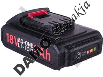 Náhradná batéria Li-ion 18V, 2 Ah, AQ-ONE