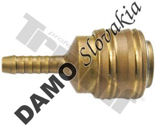 Rýchlospojka hadicová, 6 mm hadicové ukončenie
