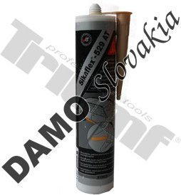 Karosársky elastický tmel v kartuši 350g/290ml, béžový prelakovateľný.