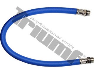 Hadica k pneuhustiču 400mm L, vnút. Ø6mm s vonk.závitmi 1/4" na oboch koncoch, doplnok k