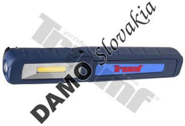 COB LED pracovná lampa 125/250 luxov