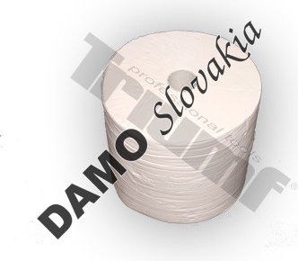 Priemyselný papierový kotúč 800 útržkov, celková dĺžka 244m