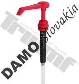 PVC pumpa na 4,5 l plechovky, plastové dózy