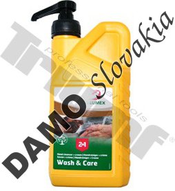 xxxxxxxxxx Čistiaca pasta a krém "2 v 1", 1 l balenie s pumpou Wash & Care xxxxxxxxxxxxx