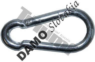 Karabinka zaklápacia 100 x 10 mm