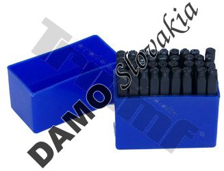 Raznice písmen, štandard  12 mm