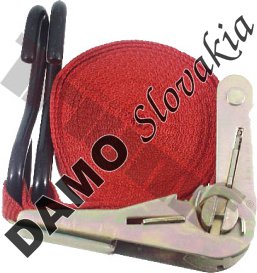 Pás upínací račňový, 2 háky