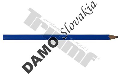 Ceruzka na mokré povrchy modrá, 240 mm Profi