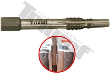 Postupový predrezávací závitník s vedením, žhaviče M10 x 1 x M 12 x 1