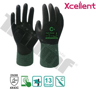Rukavica pracovná xcellent, 12-360, polyuretan X-wet 9 / L