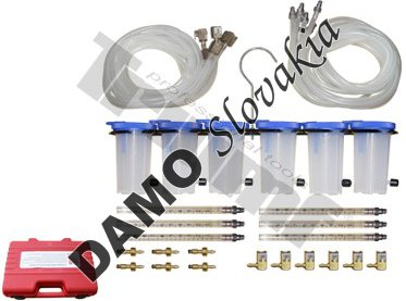 Tester prepadu common rail vstrekovačov