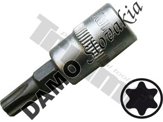 Bit Torx v 3/8" hlavici nevŕtaný T 25
