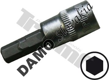 Bit Inbus v 3/8" hlavici 6 mm