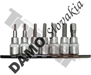 Sada Inbus bitov v 3/8" hlavici, 7 - dielna