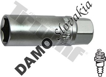 Hlavica na zapaľovacie sviečky 3/8" 16 mm