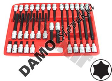 Sada Torx v 1/2" hlavici, 32 - dielna