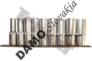 Sada hlavíc predĺžených Surface Drive, 1/2" vstup, 9 - dielna