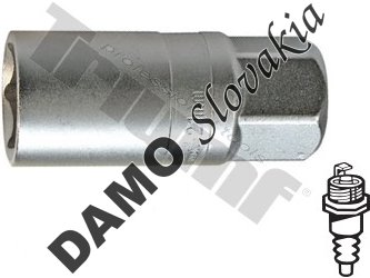 Hlavica sviečková 1/2" 21 mm