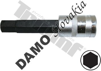 Nadstavec Inbus v 1/2" hlavici, L - 100 mm 4 mm