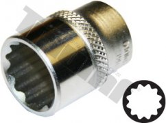 Hlavica 12 - hranná, 1/2" vstup, palcový  13/16"
