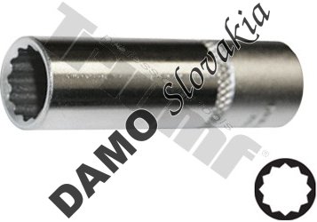 Hlavica 12 - hranná, 1/2" vstup, predĺžená 5/16"