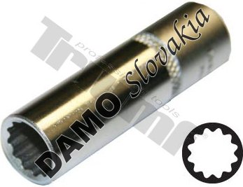 Hlavica 12 - hranná, 1/2" vstup, predĺžená 5/8"