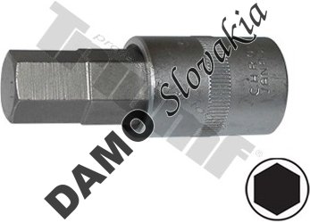 Nástavec Inbus v 1/2" hlavici  16 mm