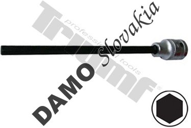 Nástavec Inbus v 1/2" hlavici, L - 140 mm 8 mm