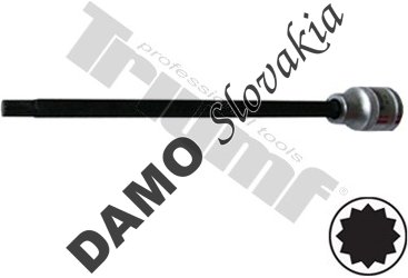 Nástavec XZN v 1/2" hlavici, L - 140 mm M8
