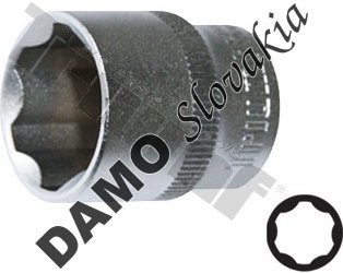 Hlavica 1/2" vstup, "Surface Drive" 9 mm