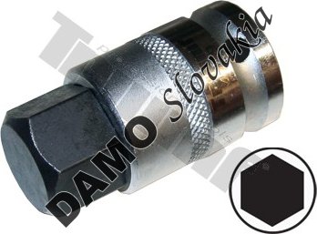 Nástavec Inbus v 1/2" hlavici, L -55 mm 22 mm