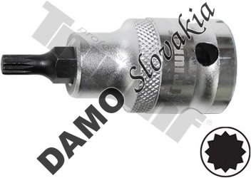 Nadstavec XZN v 1/2" hlavici, L - 55 mm M5