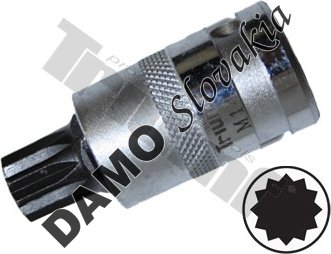 Nadstavec XZN v 1/2" hlavici, L - 55 mm M14