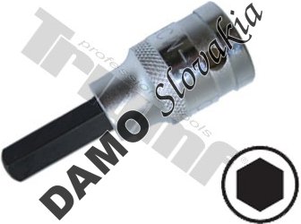 Nástavec Inbus v 1/2" hlavici, L -55 mm 8 mm
