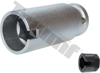 Hlavica 17 mm pre adaptér na demontáž senzorov teploty, tlaku, lambda sondy,1/2" vstup