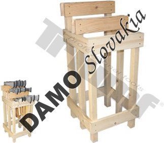 stojan malý, určený pre sekery