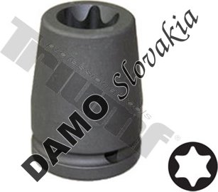 hlavica kovaná 3/4" vstup, E26x60mm, stredne dlhá