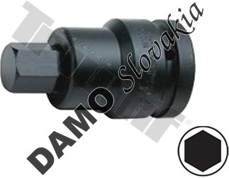 bit 19mm, dĺžka 98mm s 1" držiakom