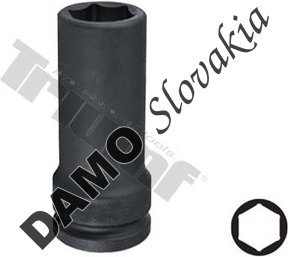 hlavica kovaná 3/4" profil 6-hran 1.1/8", tenkostenná, dlhá
