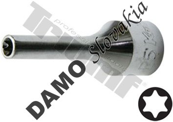 hlavica 3/8" E-profil E5 dlhá