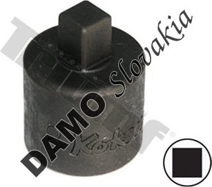 1/2" nadstavec, 4 hran 8 mm