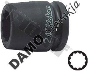 Hlavica kovaná 3/4" profil 12-hran 18mm